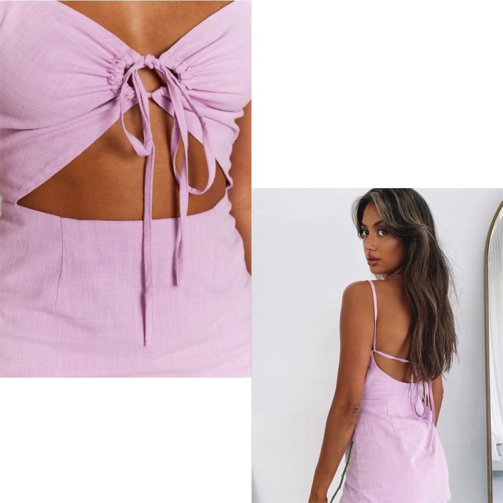 Run The World Dress Lilac - Picture 3 of 5